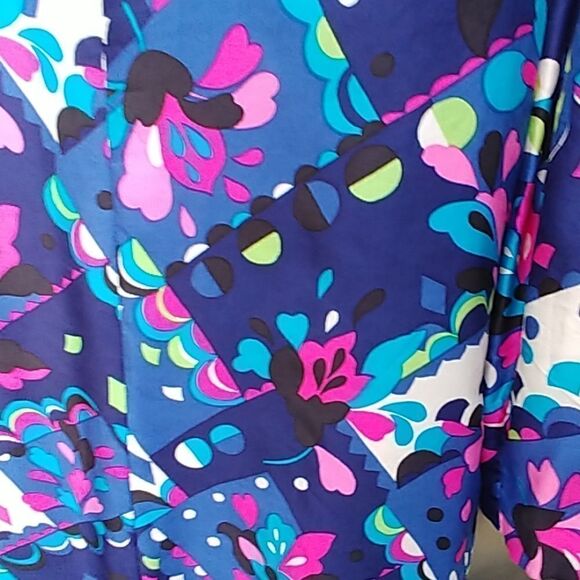 Vintage 60s Vivid Sleeveless Dress and Jacket - Picture 6 of 8